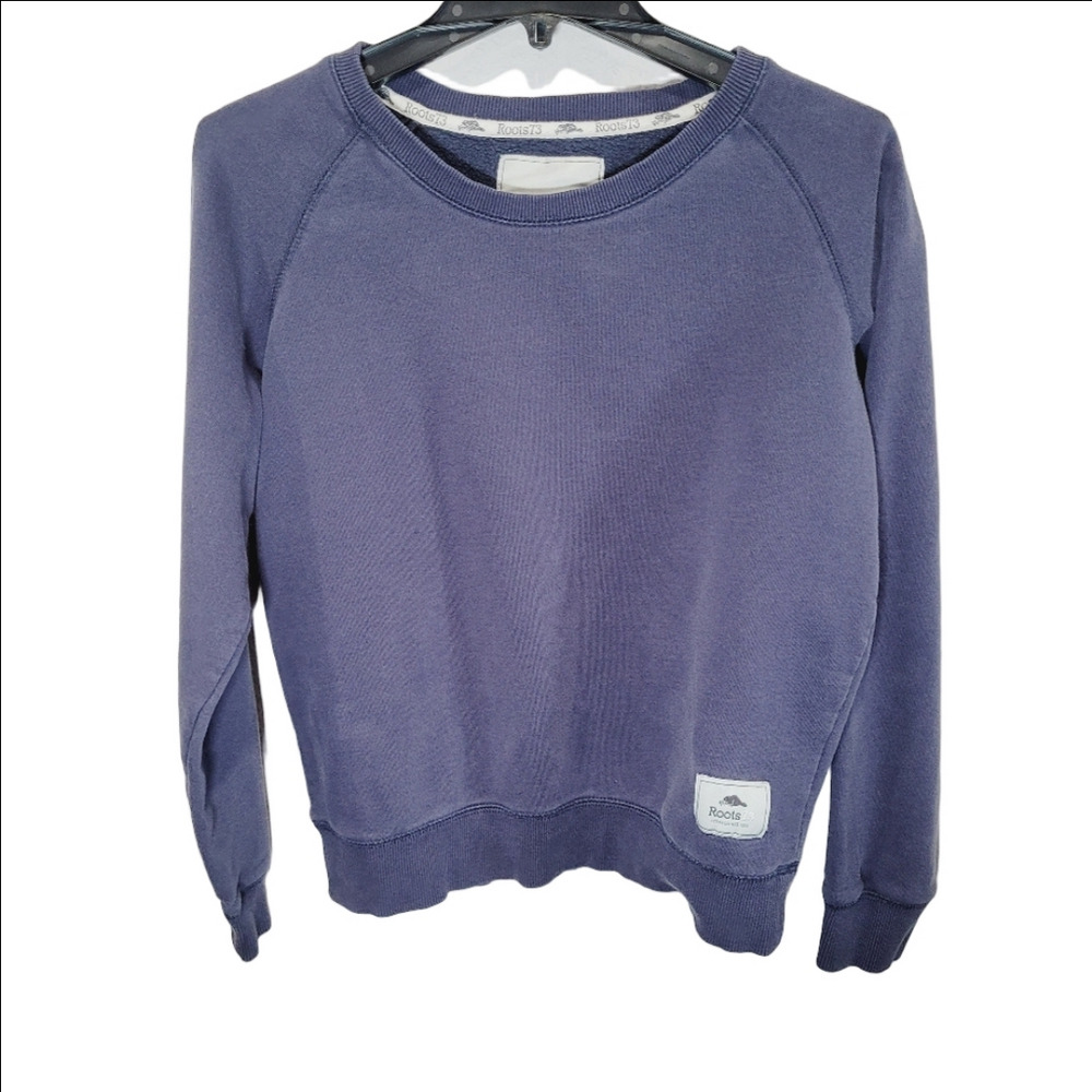 Roots Navy Classic Crewneck Sweater